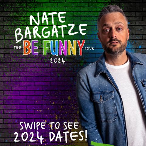 Nate Bargatze is in the frame.